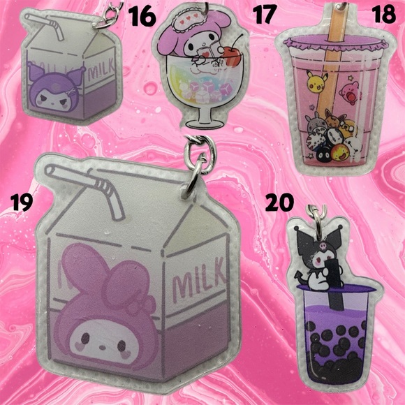 Cutie Drink KBK Keychains - Picture 5 of 9